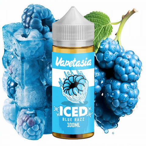 Aromatherapy Vapetasia Iced  Blue Raz 100ml