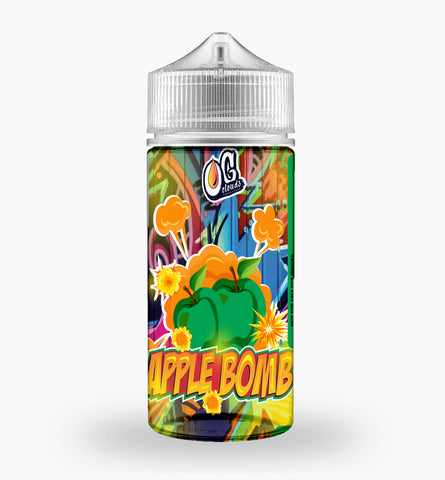 NEW OG Clouds Apple Bomb 120ml - Vaporello.com