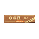 נייר גלגול או סי בי חום קינג סייז | OCB Brown King Size Slim