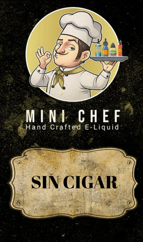 MINI CHEF Salt Tobacco SIN CIGAR 30ml