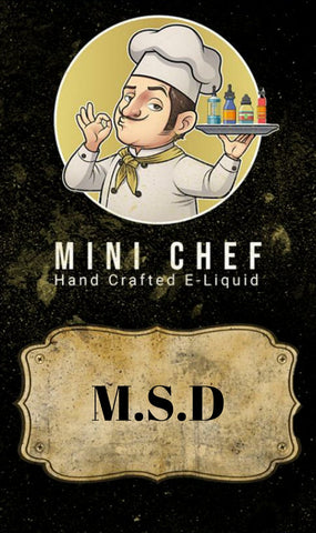 MINI CHEF Tobacco M.S.D 100ml