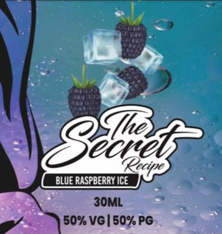 The Secret Recipe 🇬🇧  Blue Raspberry Ice 30ml