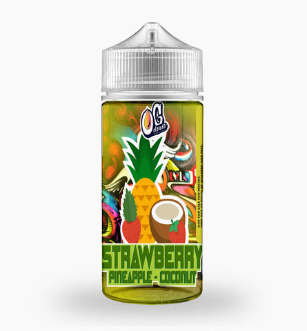 OG CLOUDS Strawberry Pineapple Flavor Shot 25 ml + 75ml base