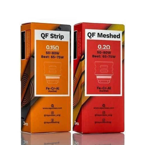 VAPORESSO QF Strips/Mesh Coils

 (3pcs) - Vaporello.com