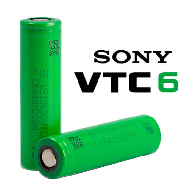 Sony VTC6 18650 3000mAh 30A - Vaporello.com