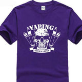 Vaping Saves Lives otton Men's T-Shirt - Vaporello.com