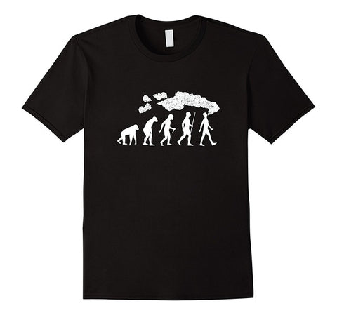 Vape Evolution Cotton Men's T-Shirt - Vaporello.com