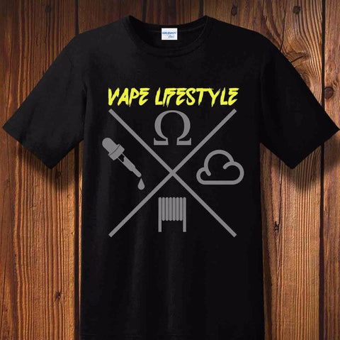 Vape Lifestyle Cotton Men's T-Shirt - Vaporello.com